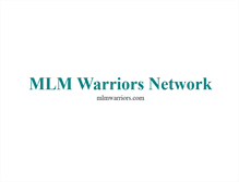 Tablet Screenshot of mlmwarriors.com